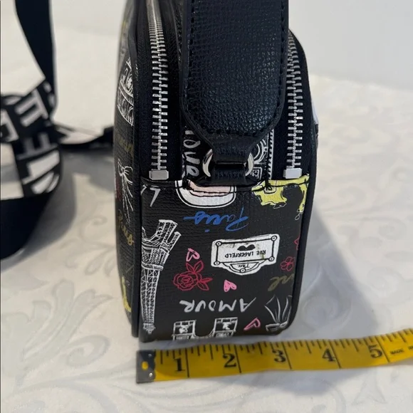 Karl Lagerfeld Multicolor Graphic Crossbody Bag - Picture 11 of 13